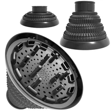 Collapsible Hair Dryer Diffuser,Silicone Dryer Hair Diffuser for Curly Hair- ​​​