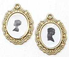 Dollhouse Miniatures 1:12 Scale Pictures, 2/Pk #IM65263