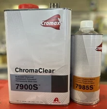 CROMAX 7900S Axalta Multi Use Clear Coat And Activator-Reducer Mid Temp 7985S