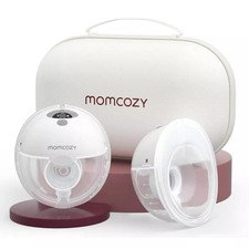 Momcozy M5 Wearable Breast Pump 2PCS Cozy Red Hands Free Brand New Sealed