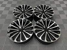 21" 2021 E Tron Performance Wheels Black Machined - Audi A5 A6 A7 Q5 5x112