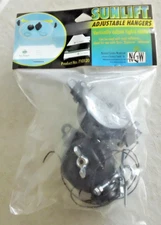 Sunlift Adjustable Hangers for Grow Lights,Ballast, House/Patio Plants, Holds22#