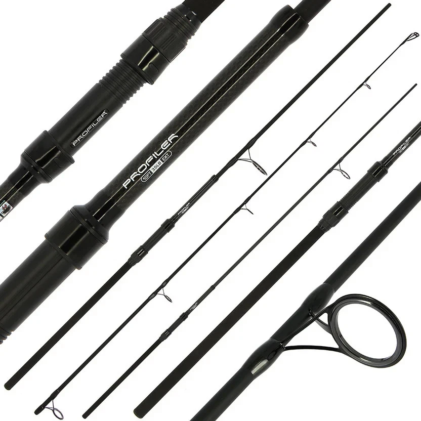 NGT Profiler Extender Carp Rod - 10tft, 2pc, 3.25lb Compact Carp Rod (Carbon)