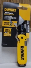 Dewalt DWHT10990 Push & Flip Folding Utility Knife