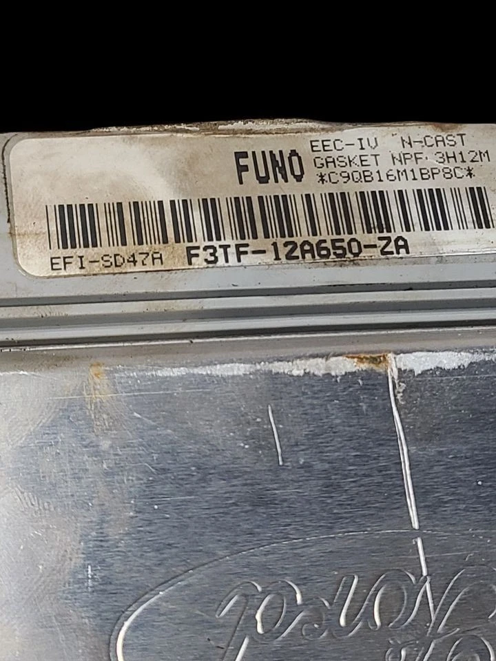 Engine ECM Electronic Control Mod 6-300 Fits 93-94 FORD F150 652281 F3TF12A650ZA - Image 2 of 4