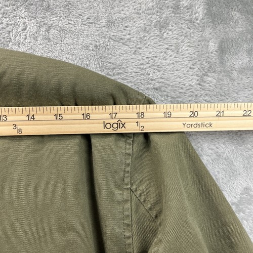Volcom Jacket Mens L Green Palm Drive Fleece Sherpa Lined Full Zip Outdoors - Picture 17 of 22