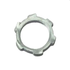 Halex 61905B Rigid IMC Conduit Locknut, 1/2 in, Steel, Zinc Plated