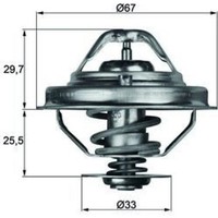 Mahle TX 38 80D Thermostat KüHlmittel FüR BMW Opel Land Rover 5 3 7 Omega 800