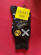 Locomotive Train Socks - "Just Train Sox" - One Size Fits All