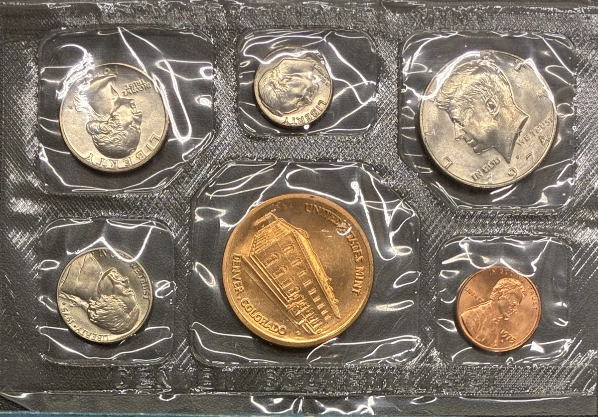 1975 Uncertified US Coin Mint Sets for sale | eBay