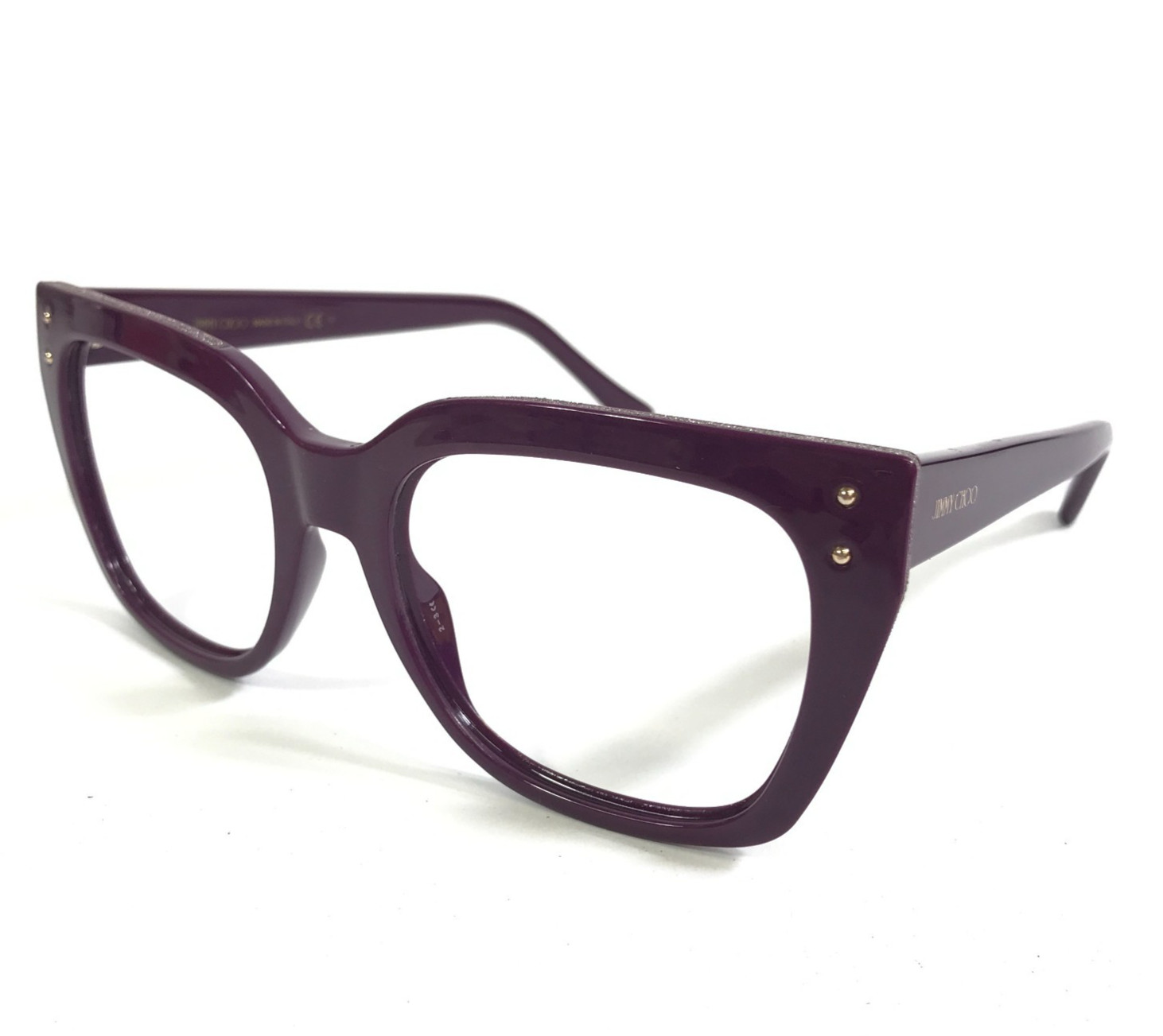 Jimmy Choo Eyeglasses Frames JC329 B3V Shiny Purple Vibrant Violet 54-19-145 25490₽