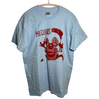 Melvins Band Clown Graphic T-shirt Cotton Men s Medium Blue Red NWOT