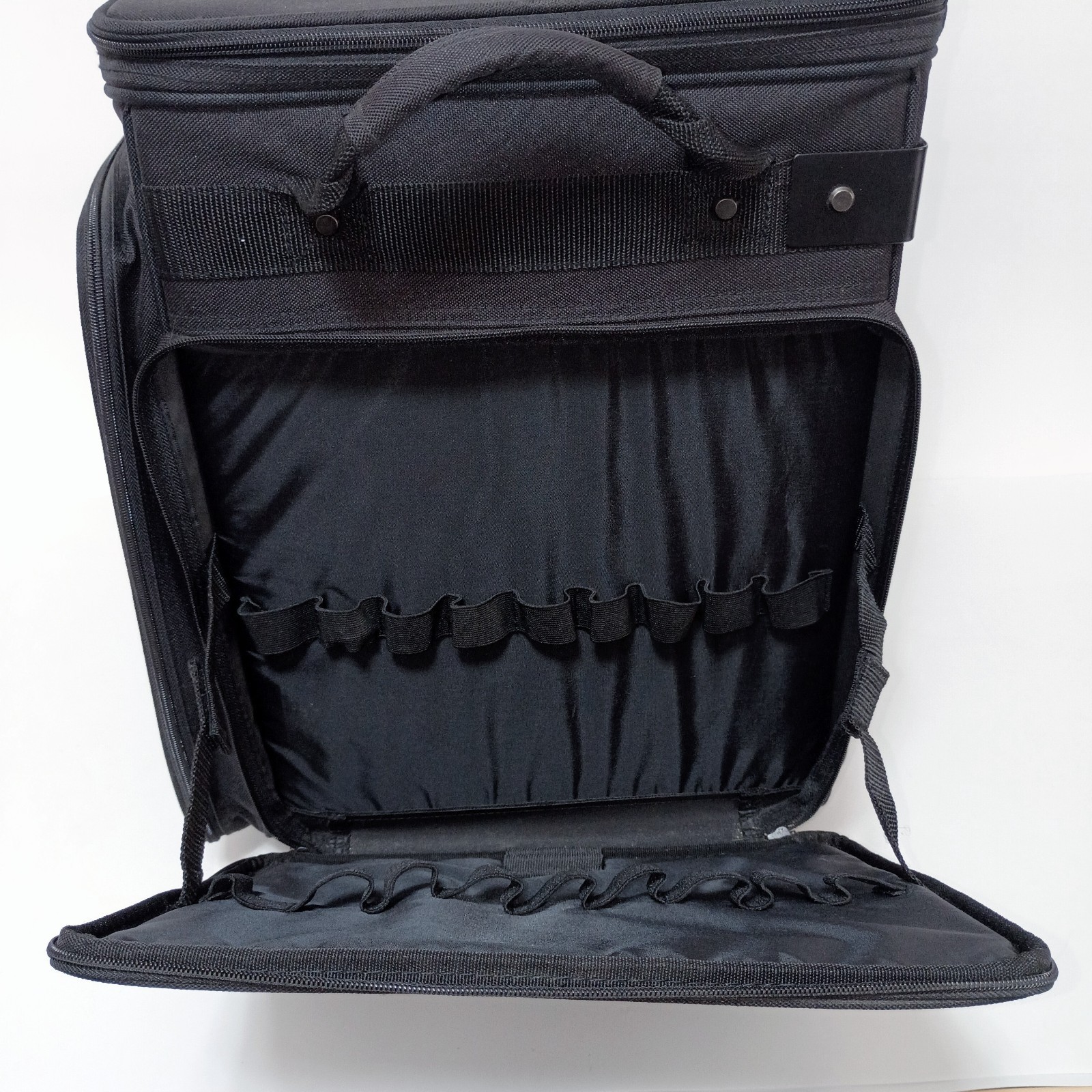 CROP-IN-STYLE XXL Rolling Tote Scrapbook Art Craft Storage Organizer Luggage Bag