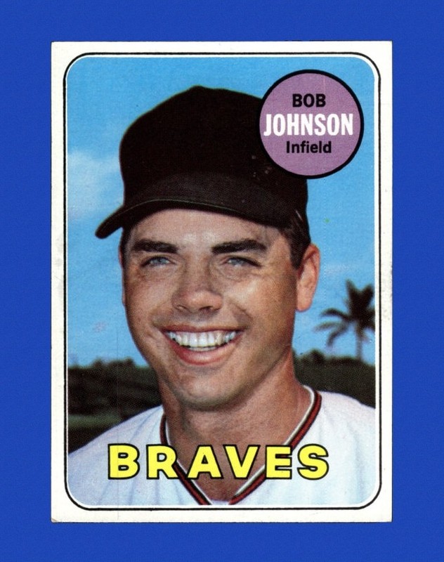 1969 Topps Set-Break #261 Bob Johnson EX-EXMINT *GMCARDS*