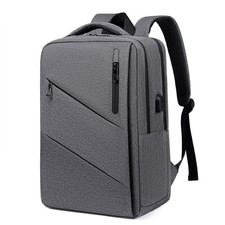 Slim Laptop Backpack Men Women 15.6"/17" Waterproof USB Travel Business School