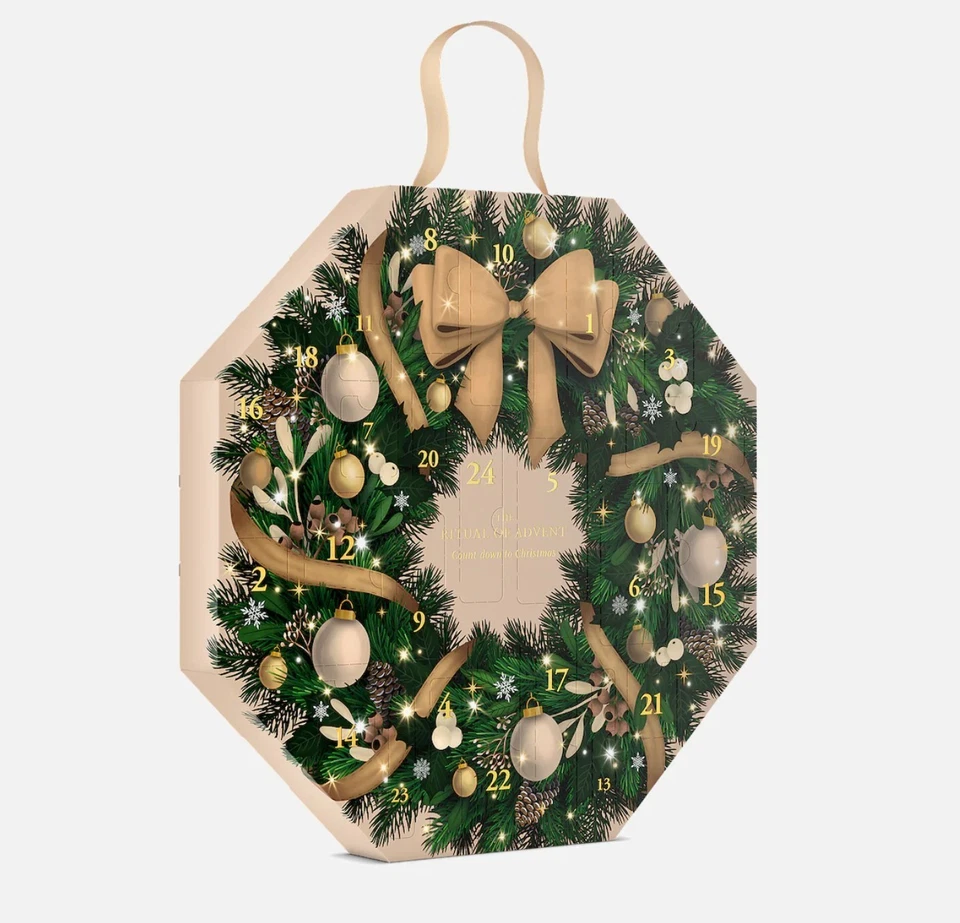 🎄 Rituals Adventskalender Care Wreath – 24 luxuriöse Überraschungen für Körper - Bild 3 von 4