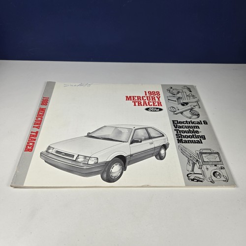 1988 Ford Mercury Tracer Electrical Vacuum Troubleshooting Service Repair Manual - Picture 2 of 7