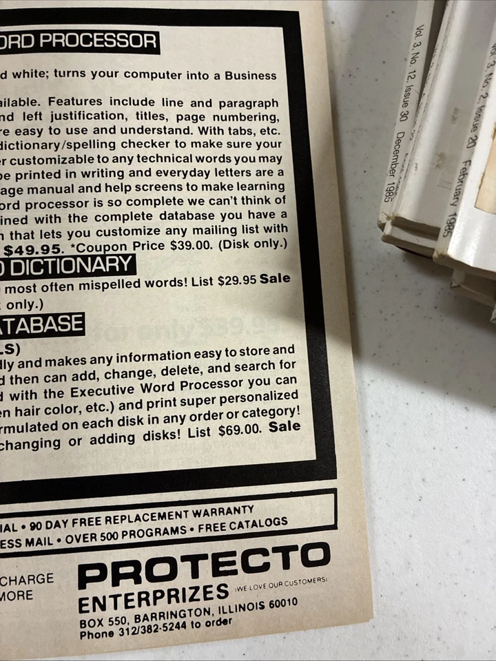 Compute!'s Gazette Magazine 12 issue lot for Commodore Users Jan 85-Dec 85 - Image 3 of 4