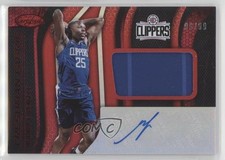 2019 Certified Freshman Fabric Signatures Red 98/99 Mfiondu Kabengele Auto u0u