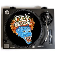 OZZY OSBOURNE Turntable Slipmat for Vinyl Record Player 12” DJ Slip Mat sabbath