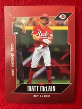 Matt McLain 2025 Kahn's Baseball Card Cincinnati Reds SGA (not Topps)