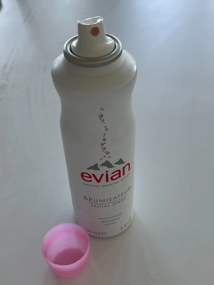 Evian Spray Facial Agua Mineral Natural Brumisateur 5 oz. Ambientador de piel 150 ml Foto 3 de 4
