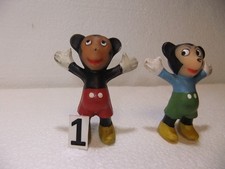 Micky Maus Figuren Gummimäuse DDR Sammelfiguren 70er Jahre VEB ca 7 cm
