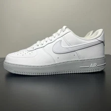 Size 11.5 - Nike Air Force 1 '07 White Light Smoke Grey