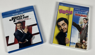 Rowan Atkinson:3 Fan Favs Johnny English Strikes Again-Mr Bean-Mr Bean's Holiday