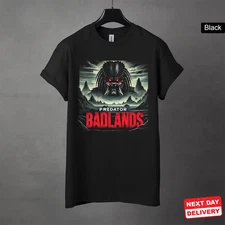 Predator Badlands Black T-Shirt Mens Womens Kids Tee Sizes S-5XL