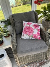 Conservatory / Outdoor Furniture. Two Seater Sofa Two Armchairs And A Table.