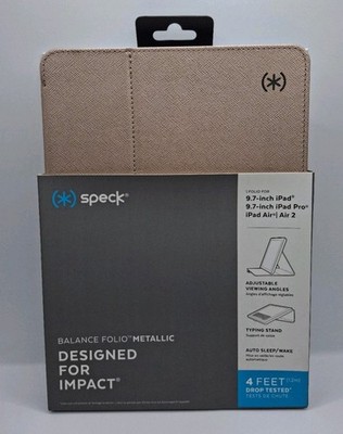 Speck Balance Folio Hülle und Ständer für iPad 9,7'' Air 2 iPad Pro - Roségold 
