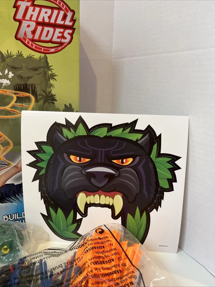 Knex Roller Coaster Building Set Thrill Rides Panther Attacks with Ride It ~NEW - Image 4 of 4