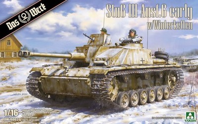 Das Werk DW16003 StuG III Ausf.G with Winterketten 1/16 Scale Plastic Model Kit