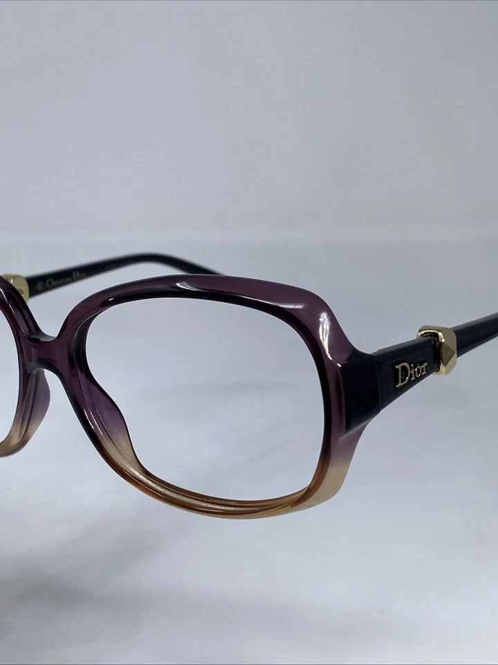 CHRISTIAN DIOR «MYSTERY 2» WHBHA Италии фиолетовый/коричневый солнцезащитные очки ОПРАВА 56-17-130 - Изображение 4 из 4