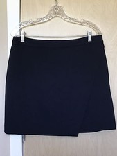 Falda asimétrica BANANA REPUBLIC Azul Marino Talla 12 $79.50