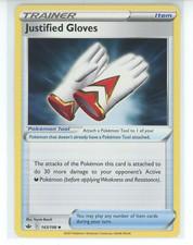 Pokemon 2021 S&S Chilling Reign Trainer: Justified Gloves 143/198 Uncommon