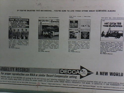 THE SURFARIS ' IT AIN'T ME, BABE ' LP ALL THE GREAT HITS TURNED SURF STYLE!! - Picture 3 of 5