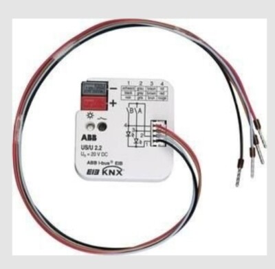 ABB US/U2.2 Universal-Schnittstelle 2fach