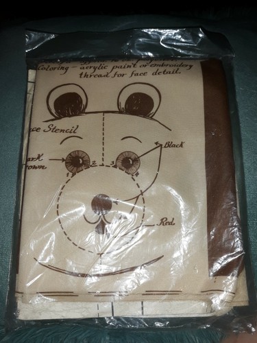 Vintage UNOPENED Raymar Pre Printed T-Bear Pattern Clothing Pattern Included (F) - Picture 3 of 3