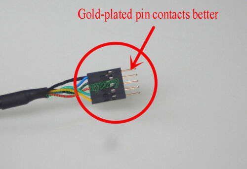 Front Panel Audio Adapter Cable For Creative Sound Card SB0220 SB0240 SB0670 ... - Picture 5 of 5