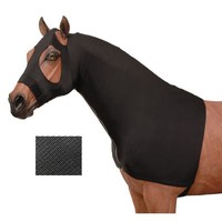 Tough-1 Mesh Lycra Mane Stay Hood Large Black on sale Tough-1 Mesh Lycra Mane Stay Hood Large Black on sale