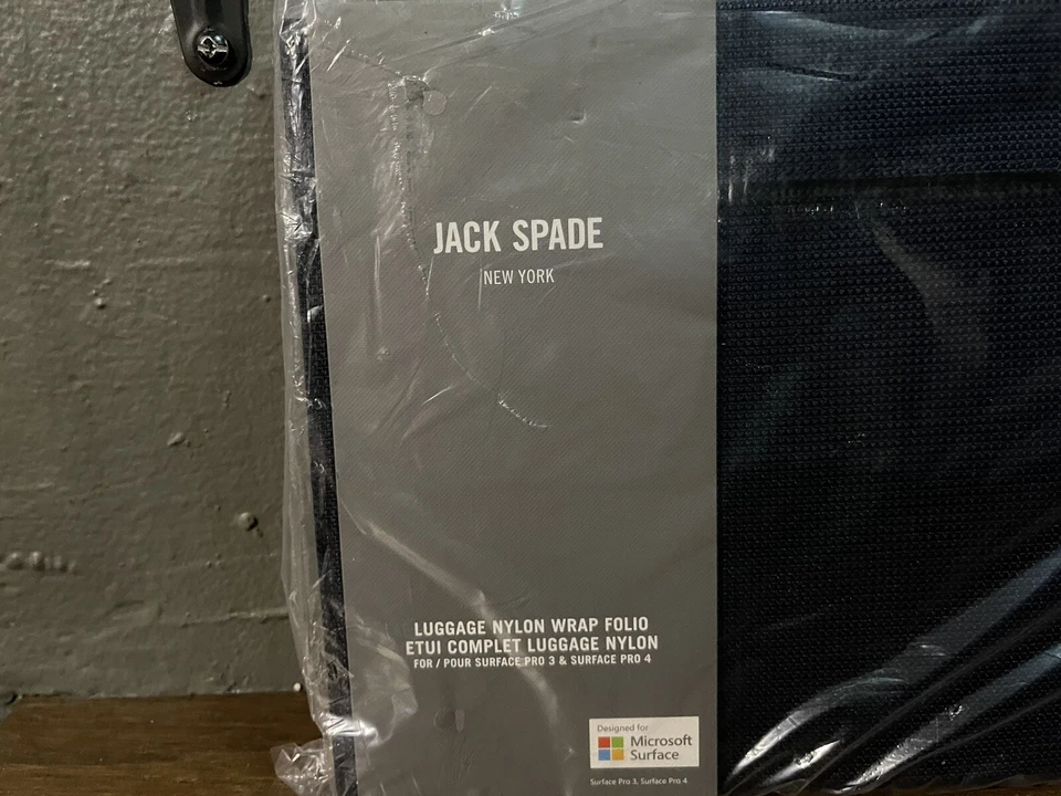 Jack Spade Wrap Folio for Microsoft Surface Pro, Navy - Image 2 of 4