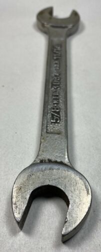 Vintage PLOMB TOOLS No. 3034 "PEBBLE STYLE" Open End Wrench 11/16" x 5/8" USA - Picture 4 of 12