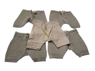 Lot de 5 anciens caleçons vintage 100% coton ( T.5ans) - Photo 1/4