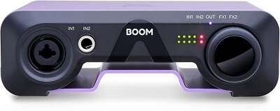 Apogee Boom USB Audio Interface For Musicians, Podcasters, and Streamers- Fea...