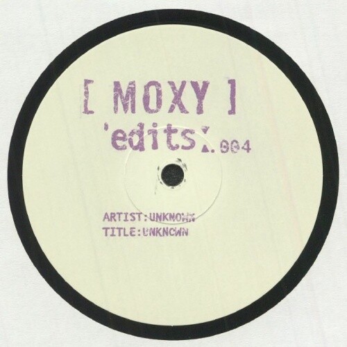 UNBEKANNTER KÜNSTLER Moxy Edits 004 12" NEU VINYL Mox Muzik Edits weißes Kaninchen - Bild 1 von 1