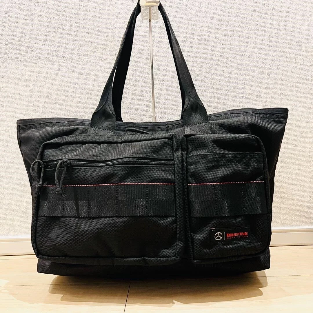 Briefing x Mercedes Benz Limited Bucket Tote Bag Nylon Black