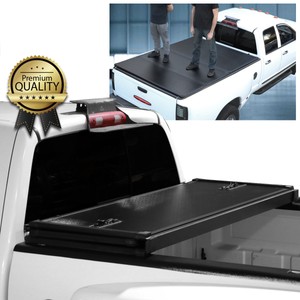 For 2015 2018 Ford F150 Fleetside 8ft Long Bed Soild Hard Tri Fold Tonneau Cover Ebay