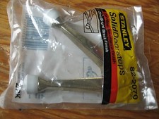 Stanley Solid Doorstops TWO - 2 packs, NWOT